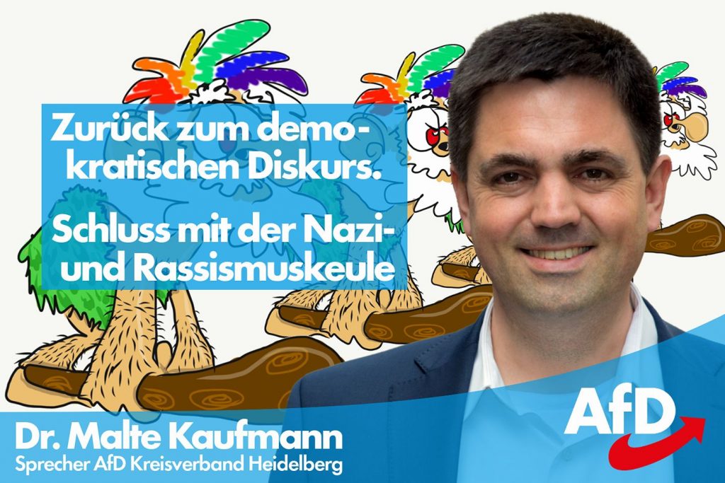 Dr. Malte Kaufmann AfD Schluss mit der Nazi- und Rassismuskeule!